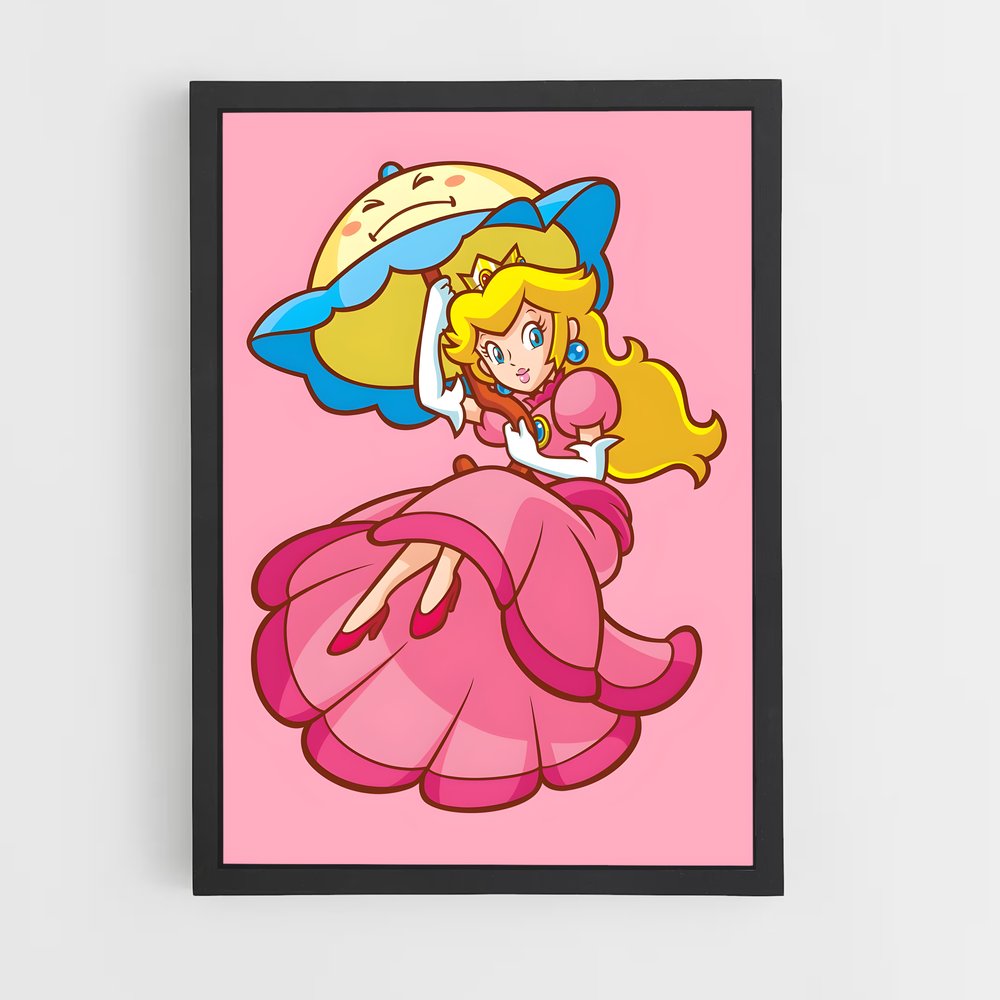 Poster Princess Peach's Dream – affiche Mario (vue 2)